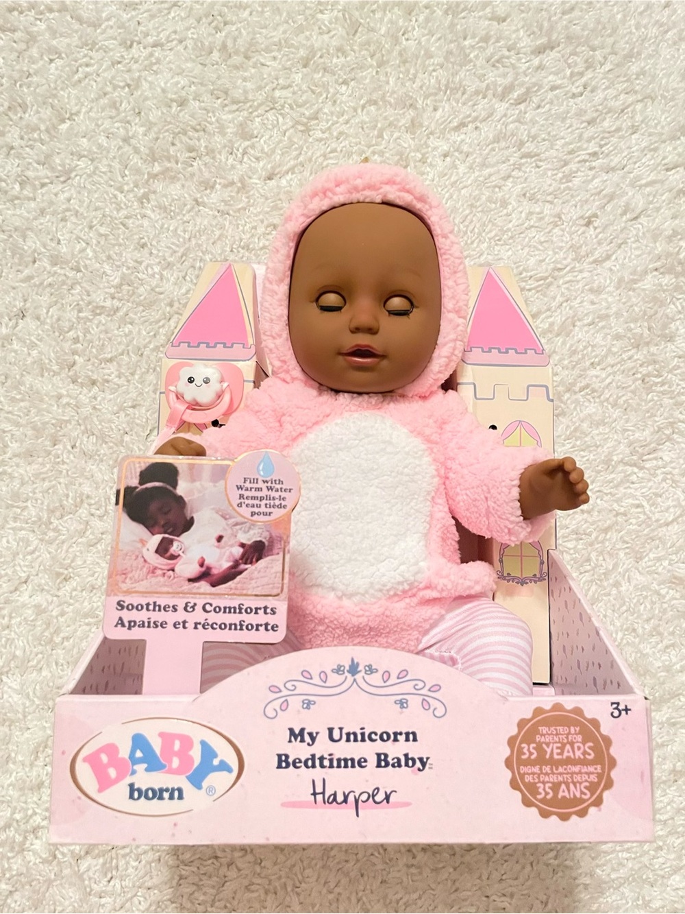 Baby Born My Unicorn Bedtime Baby Harper Doll Brand New in Box